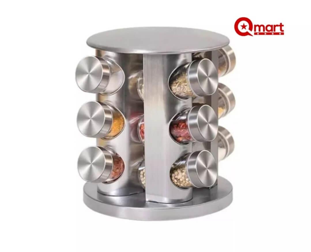 RACK PARA ESPECIAS 12 FRASCOS GIRATORIO