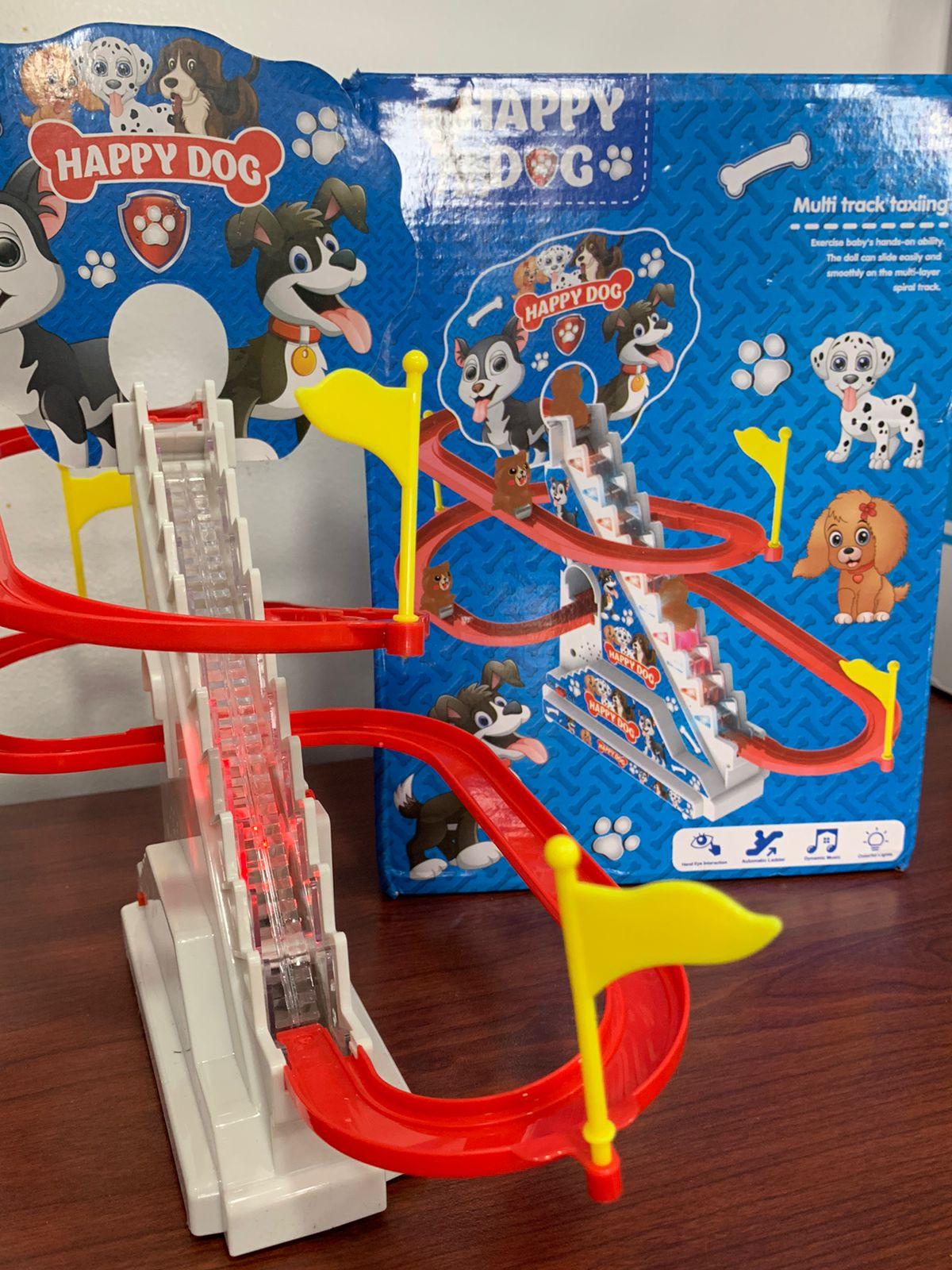 Tobogán y Escalera con Luz y Sonido | Juego Infantil Patrulla Canina