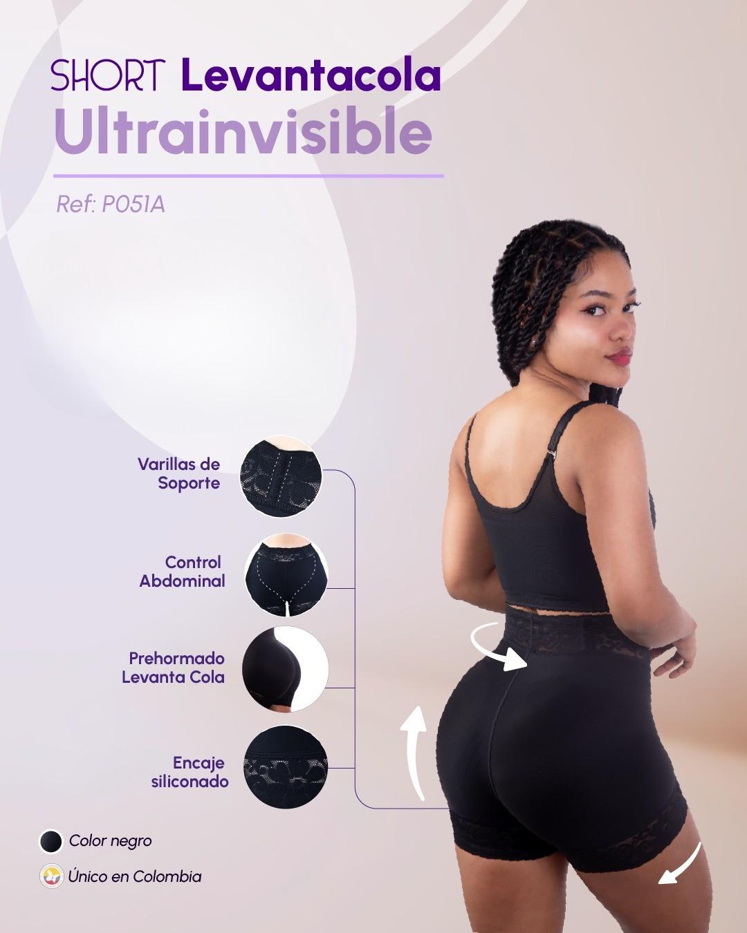 FAJA SHORT ULTRAINVISIBLE NEGRO TALLA XS a87c2a08-80fa-490b-ad8e-44048f495479